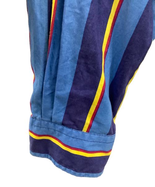 POLO RALPH LAUREN（ポロ・ラルフローレン）POLO RALPH LAUREN (ポロ・ラルフローレン) 長袖シャツ ネイビー×ブルー サイズ:Mの古着・服飾アイテム