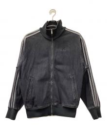 adidas（アディダス）の古着「ADICOLOR DENIM FIREBIRD TRACK TOP」｜ブラック