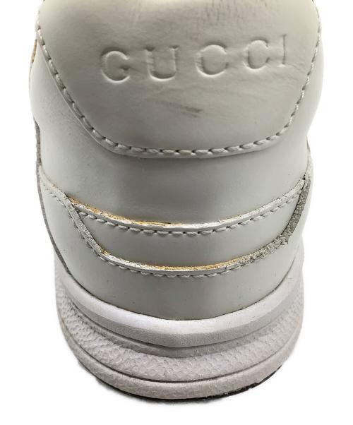 GUCCI（グッチ）GUCCI (グッチ) スニーカー ホワイト サイズ:36 1/2の古着・服飾アイテム