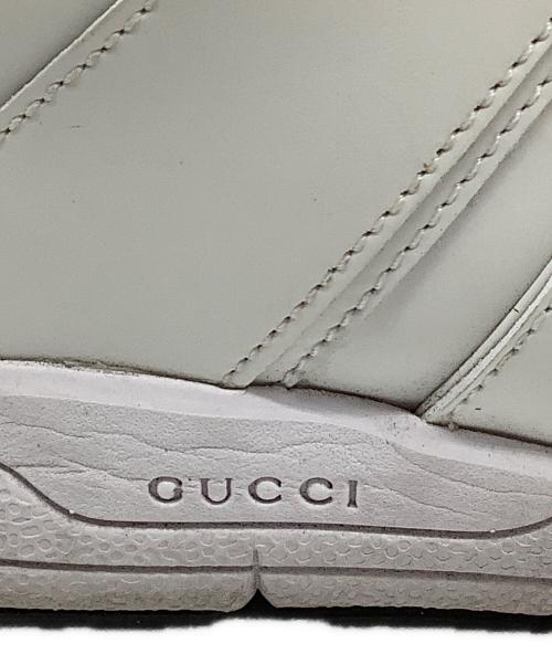 GUCCI（グッチ）GUCCI (グッチ) スニーカー ホワイト サイズ:36 1/2の古着・服飾アイテム