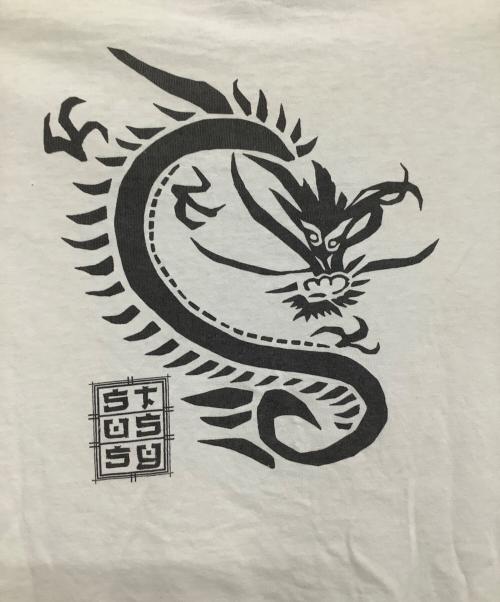 stussy（ステューシー）stussy (ステューシー) 半袖Tシャツ ホワイト サイズ:Lの古着・服飾アイテム