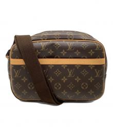 LOUIS VUITTON（ルイ ヴィトン）の古着「モノグラムリポーターPM」｜ブラウン