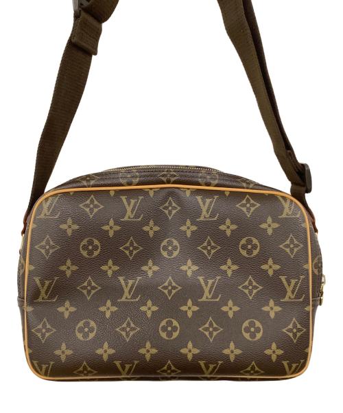 LOUIS VUITTON（ルイ ヴィトン）LOUIS VUITTON (ルイ ヴィトン) モノグラムリポーターPM ブラウンの古着・服飾アイテム