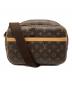 LOUIS VUITTON（ルイ ヴィトン）の古着「モノグラムリポーターPM」｜ブラウン