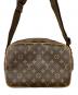 LOUIS VUITTON (ルイ ヴィトン) モノグラムリポーターPM ブラウン：100000円