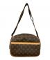中古・古着 LOUIS VUITTON (ルイ ヴィトン) モノグラムリポーターPM ブラウン：100000円