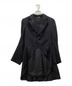 COMME des GARCONSコムデギャルソン）の古着「テーラードジャケット」｜ブラック