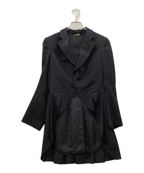 COMME des GARCONS（コムデギャルソン）COMME des GARCONS (コムデギャルソン) テーラードジャケット ブラック サイズ:SSの古着・服飾アイテム