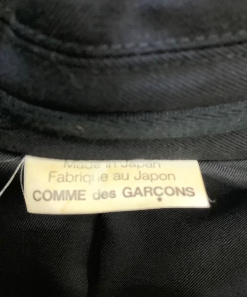 COMME des GARCONS（コムデギャルソン）COMME des GARCONS (コムデギャルソン) テーラードジャケット ブラック サイズ:SSの古着・服飾アイテム
