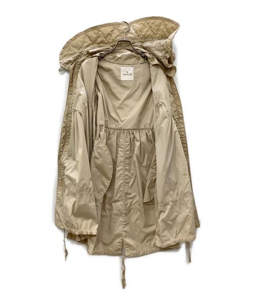 MONCLER（モンクレール）MONCLER (モンクレール) ナイロンコート ベージュの古着・服飾アイテム