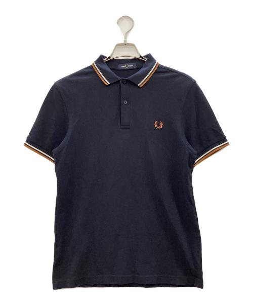 FRED PERRY（フレッドペリー）FRED PERRY (フレッドペリー) ポロシャツ ネイビー サイズ:Mの古着・服飾アイテム