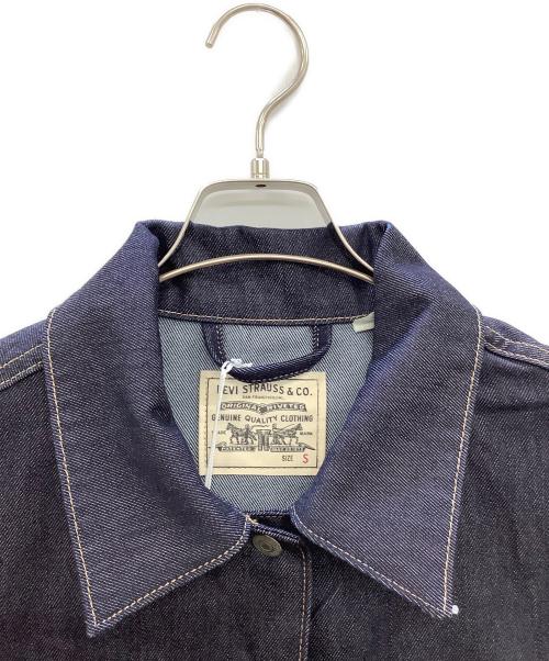 LEVI'S（リーバイス）LEVI'S (リーバイス) WellThread Women's Iris Relaxed Type II Trucker Jacket インディゴ サイズ:LEVI'S size S 未使用品の古着・服飾アイテム