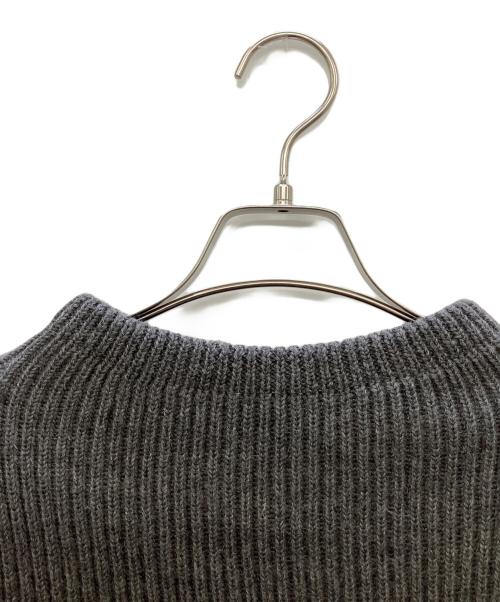 ANDERSEN-ANDERSEN（アンデルセン アンデルセン）ANDERSEN-ANDERSEN (アンデルセン アンデルセン) 厚手ニット グレー サイズ:3XSの古着・服飾アイテム