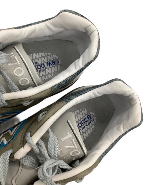 NEW BALANCE（ニューバランス）NEW BALANCE (ニューバランス) NEW BALANCEM1700JP グレー×ブルー サイズ:US 091/2の古着・服飾アイテム