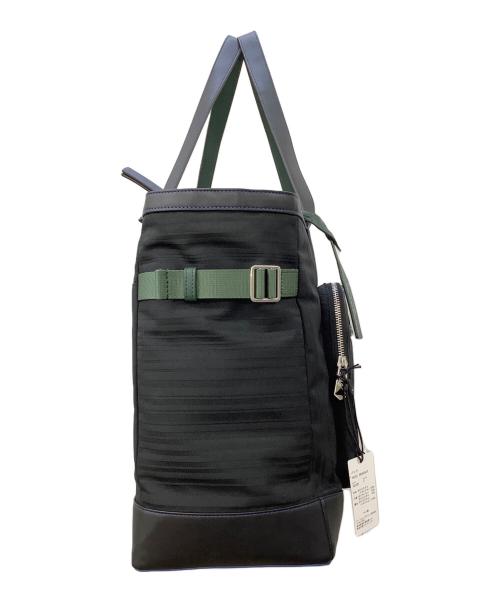 PAUL SMITH（ポールスミス）PAUL SMITH (ポールスミス) Shadow Stripe Tote Bag ブラック 未使用品の古着・服飾アイテム