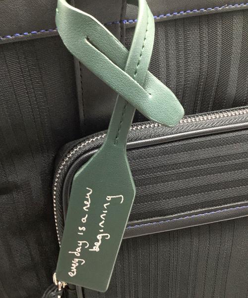 PAUL SMITH（ポールスミス）PAUL SMITH (ポールスミス) Shadow Stripe Tote Bag ブラック 未使用品の古着・服飾アイテム