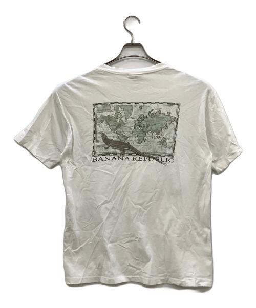 BANANA REPUBLIC（バナナリパブリック）BANANA REPUBLIC (バナナリパブリック) 半袖カットソー ホワイト サイズ:Mの古着・服飾アイテム