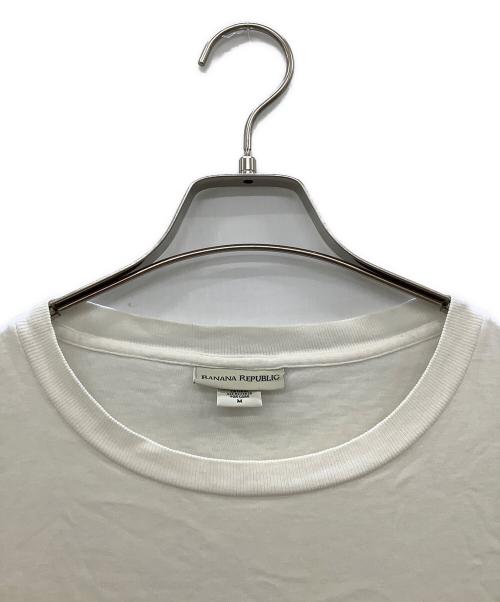 BANANA REPUBLIC（バナナリパブリック）BANANA REPUBLIC (バナナリパブリック) 半袖カットソー ホワイト サイズ:Mの古着・服飾アイテム