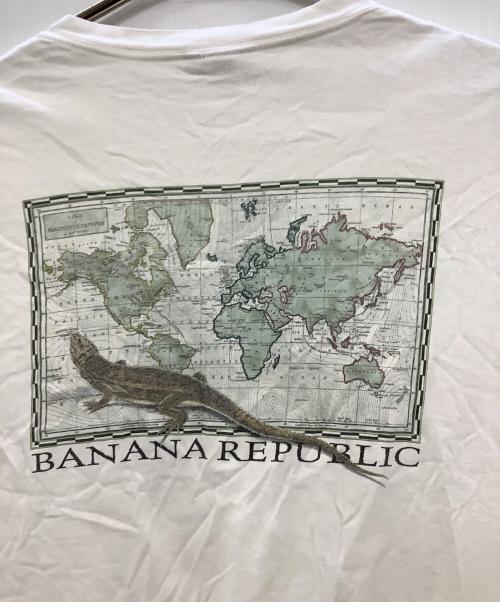 BANANA REPUBLIC（バナナリパブリック）BANANA REPUBLIC (バナナリパブリック) 半袖カットソー ホワイト サイズ:Mの古着・服飾アイテム
