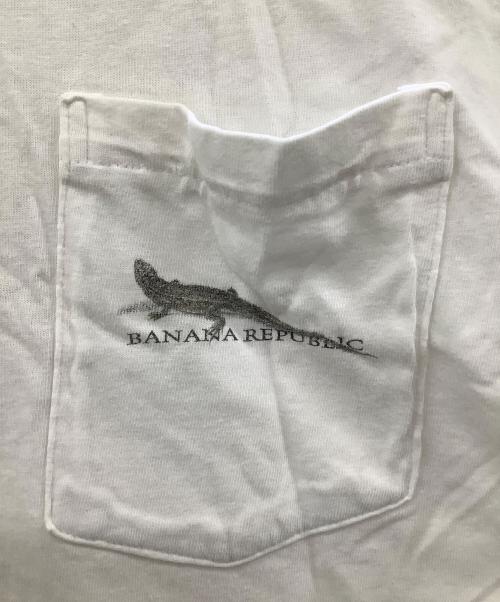 BANANA REPUBLIC（バナナリパブリック）BANANA REPUBLIC (バナナリパブリック) 半袖カットソー ホワイト サイズ:Mの古着・服飾アイテム