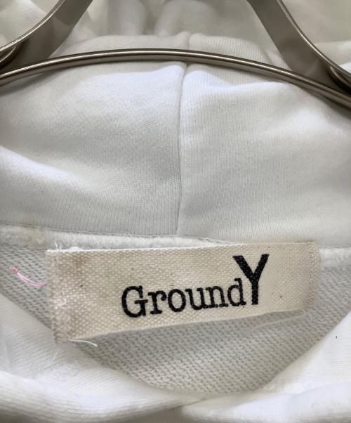GROUND Y（グラウンドワイ）GROUND Y (グラウンドワイ) パーカー ホワイト サイズ:3の古着・服飾アイテム