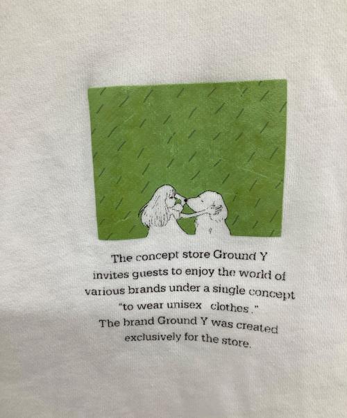 GROUND Y（グラウンドワイ）GROUND Y (グラウンドワイ) パーカー ホワイト サイズ:3の古着・服飾アイテム