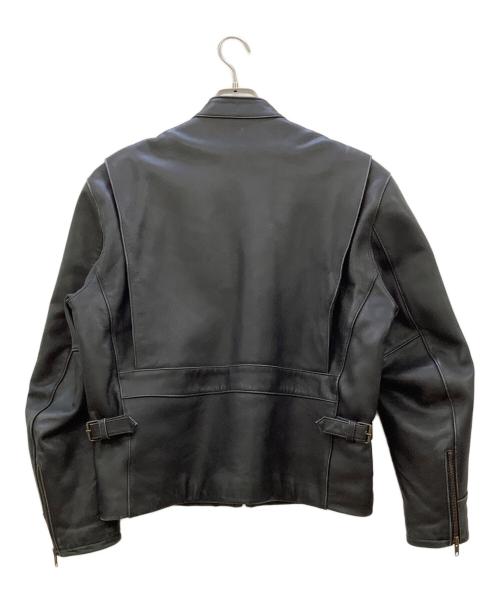 HARLEY-DAVIDSON（ハーレーダビッドソン）HARLEY-DAVIDSON (ハーレーダビッドソン) レザージャケット ブラック サイズ:38の古着・服飾アイテム