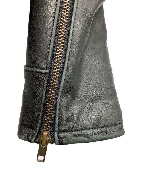 HARLEY-DAVIDSON（ハーレーダビッドソン）HARLEY-DAVIDSON (ハーレーダビッドソン) レザージャケット ブラック サイズ:38の古着・服飾アイテム