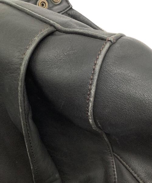 HARLEY-DAVIDSON（ハーレーダビッドソン）HARLEY-DAVIDSON (ハーレーダビッドソン) レザージャケット ブラック サイズ:38の古着・服飾アイテム