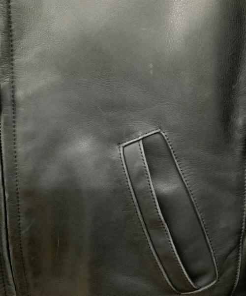 HARLEY-DAVIDSON（ハーレーダビッドソン）HARLEY-DAVIDSON (ハーレーダビッドソン) レザージャケット ブラック サイズ:38の古着・服飾アイテム