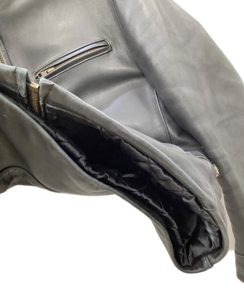 HARLEY-DAVIDSON（ハーレーダビッドソン）HARLEY-DAVIDSON (ハーレーダビッドソン) レザージャケット ブラック サイズ:38の古着・服飾アイテム