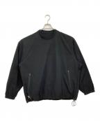 FreshServiceフレッシュサービス）の古着「SOLOTEX TAFFETA CREW NECK PULLOVER」｜ブラック