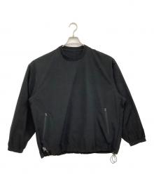 FreshService（フレッシュサービス）の古着「SOLOTEX TAFFETA CREW NECK PULLOVER」｜ブラック