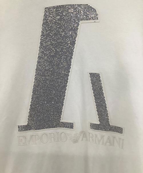 EMPORIO ARMANI（エンポリオ アルマーニ）EMPORIO ARMANI (エンポリオ アルマーニ) パーカー ホワイト サイズ:Mの古着・服飾アイテム