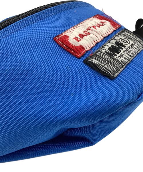 MM6 Maison Margiela（エムエムシックスメゾンマルジェラ）MM6 Maison Margiela (エムエムシックスメゾンマルジェラ) EASTPAK (イーストパック) ボディーバッグ ブルーの古着・服飾アイテム
