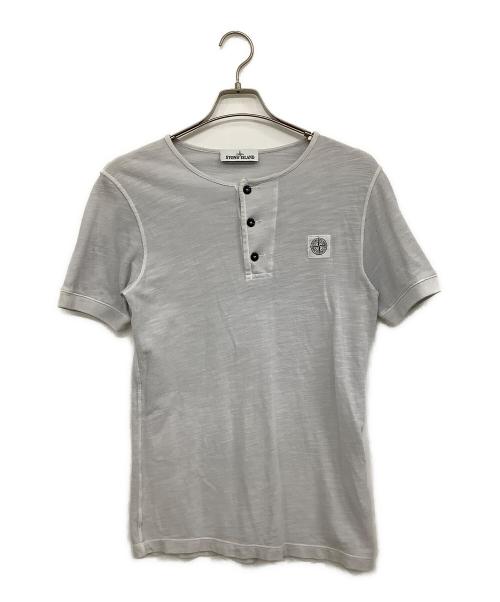 STONE ISLAND（ストーンアイランド）STONE ISLAND (ストーンアイランド) 半袖カットソー グレー サイズ:Sの古着・服飾アイテム