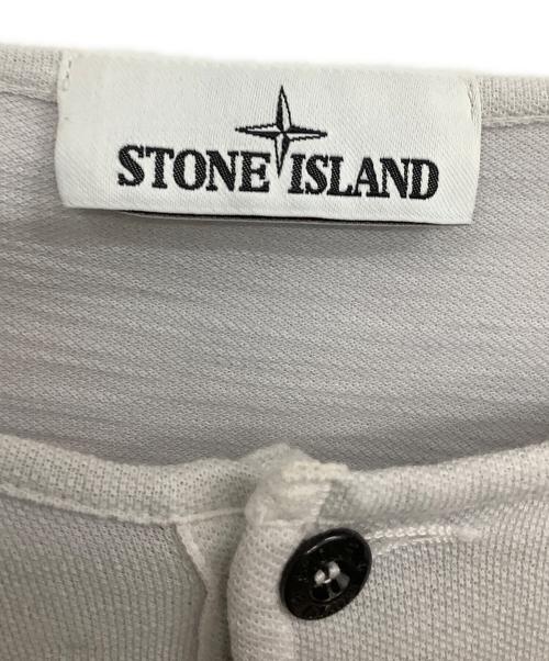 STONE ISLAND（ストーンアイランド）STONE ISLAND (ストーンアイランド) 半袖カットソー グレー サイズ:Sの古着・服飾アイテム