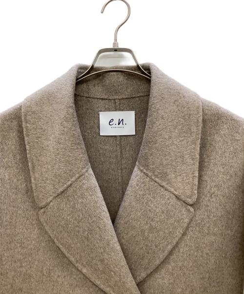 evernavy（エバーネイビー）evernavy (エバーネイビー) ウールコート ベージュ サイズ:Mの古着・服飾アイテム