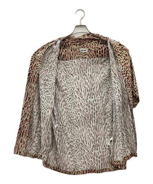 Schott（ショット）Schott (ショット) RAYON SHIRT LEOPARD ベージュ サイズ:Sの古着・服飾アイテム