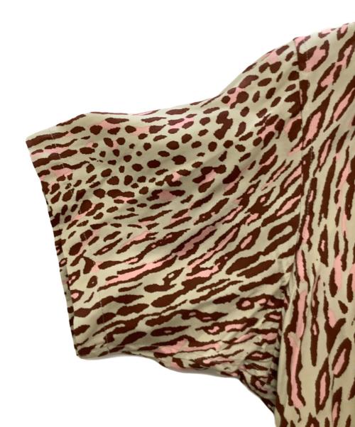 Schott（ショット）Schott (ショット) RAYON SHIRT LEOPARD ベージュ サイズ:Sの古着・服飾アイテム