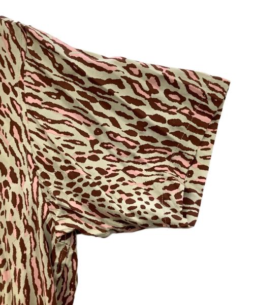 Schott（ショット）Schott (ショット) RAYON SHIRT LEOPARD ベージュ サイズ:Sの古着・服飾アイテム