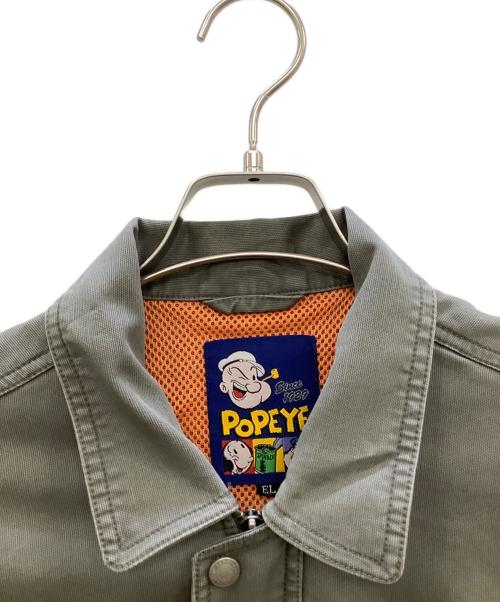 POPEYE（ポパイ）POPEYE (ポパイ) デニムジャケット カーキ サイズ:ELの古着・服飾アイテム