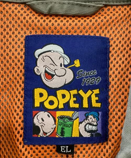 POPEYE（ポパイ）POPEYE (ポパイ) デニムジャケット カーキ サイズ:ELの古着・服飾アイテム