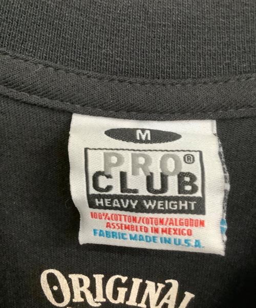 PROCLUB（プロクラブ）PROCLUB (プロクラブ) 半袖Tシャツ ブラック サイズ:Mの古着・服飾アイテム