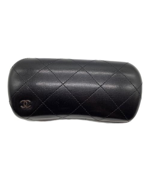 CHANEL（シャネル）CHANEL (シャネル) カメリア サングラス ブラック サイズ:62口15の古着・服飾アイテム
