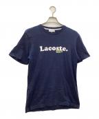 LACOSTEラコステ）の古着「半袖カットソー」｜ネイビー