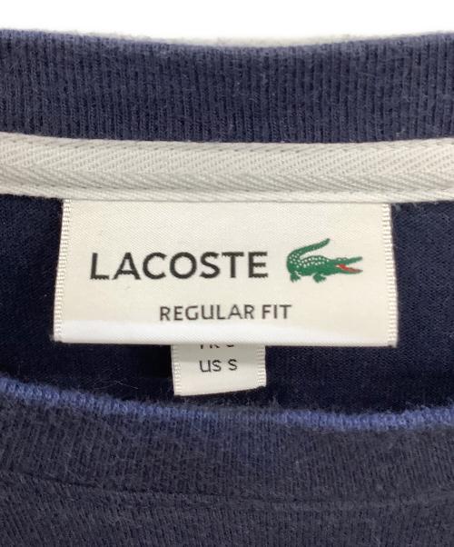 LACOSTE（ラコステ）LACOSTE (ラコステ) 半袖カットソー ネイビー サイズ:US Sの古着・服飾アイテム