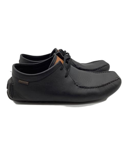 LOUIS VUITTON（ルイ ヴィトン）LOUIS VUITTON (ルイ ヴィトン) ドライビングシューズ ブラック サイズ:8 1/2の古着・服飾アイテム