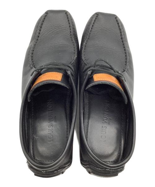 LOUIS VUITTON（ルイ ヴィトン）LOUIS VUITTON (ルイ ヴィトン) ドライビングシューズ ブラック サイズ:8 1/2の古着・服飾アイテム