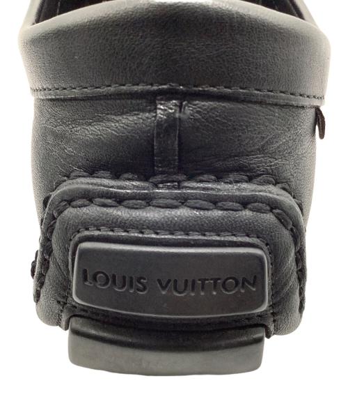 LOUIS VUITTON（ルイ ヴィトン）LOUIS VUITTON (ルイ ヴィトン) ドライビングシューズ ブラック サイズ:8 1/2の古着・服飾アイテム